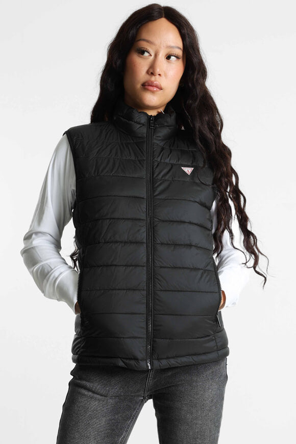 Gestepptes Gilet - Black