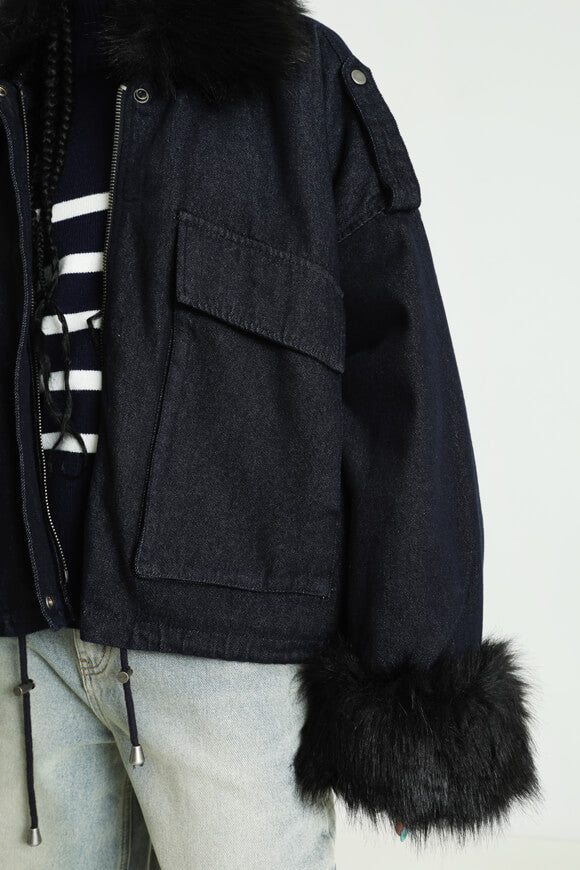 Jeansjacke - Raw Denim