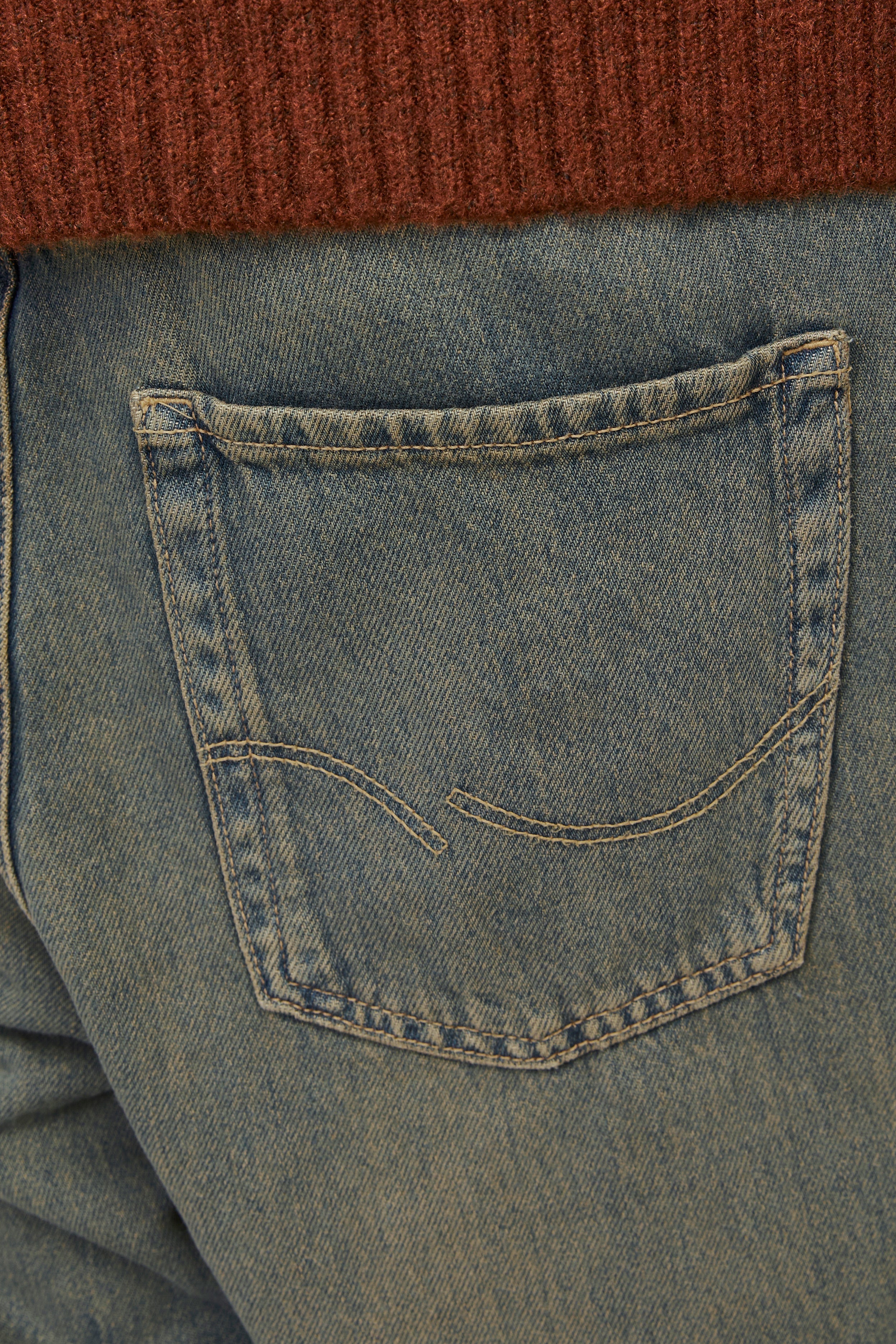 Ron Extra Baggy Fit Jeans L32 - Blue Denim