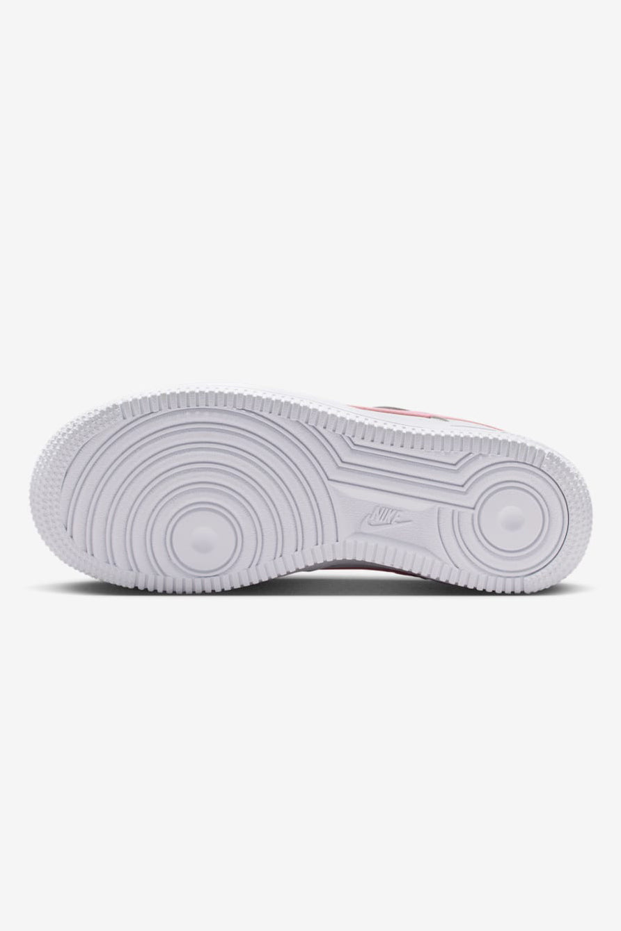 Air Force 1 Sneaker - White + Med Soft Pink