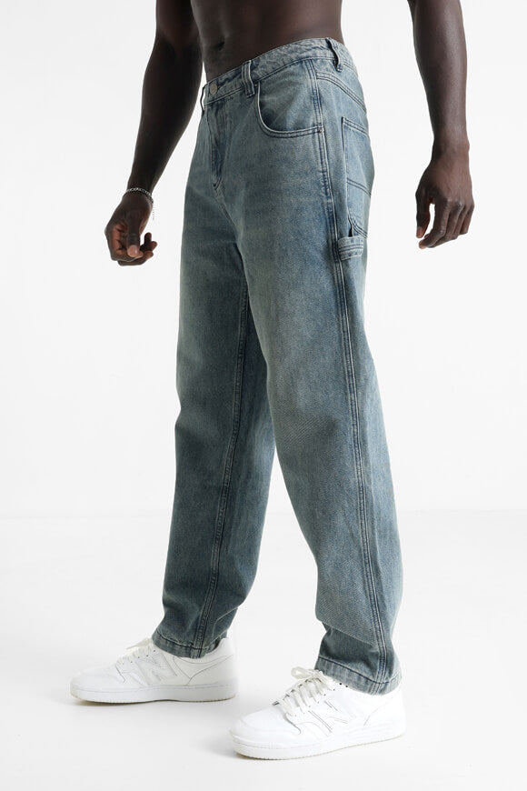 Regular Fit Jeans - Medium Blau