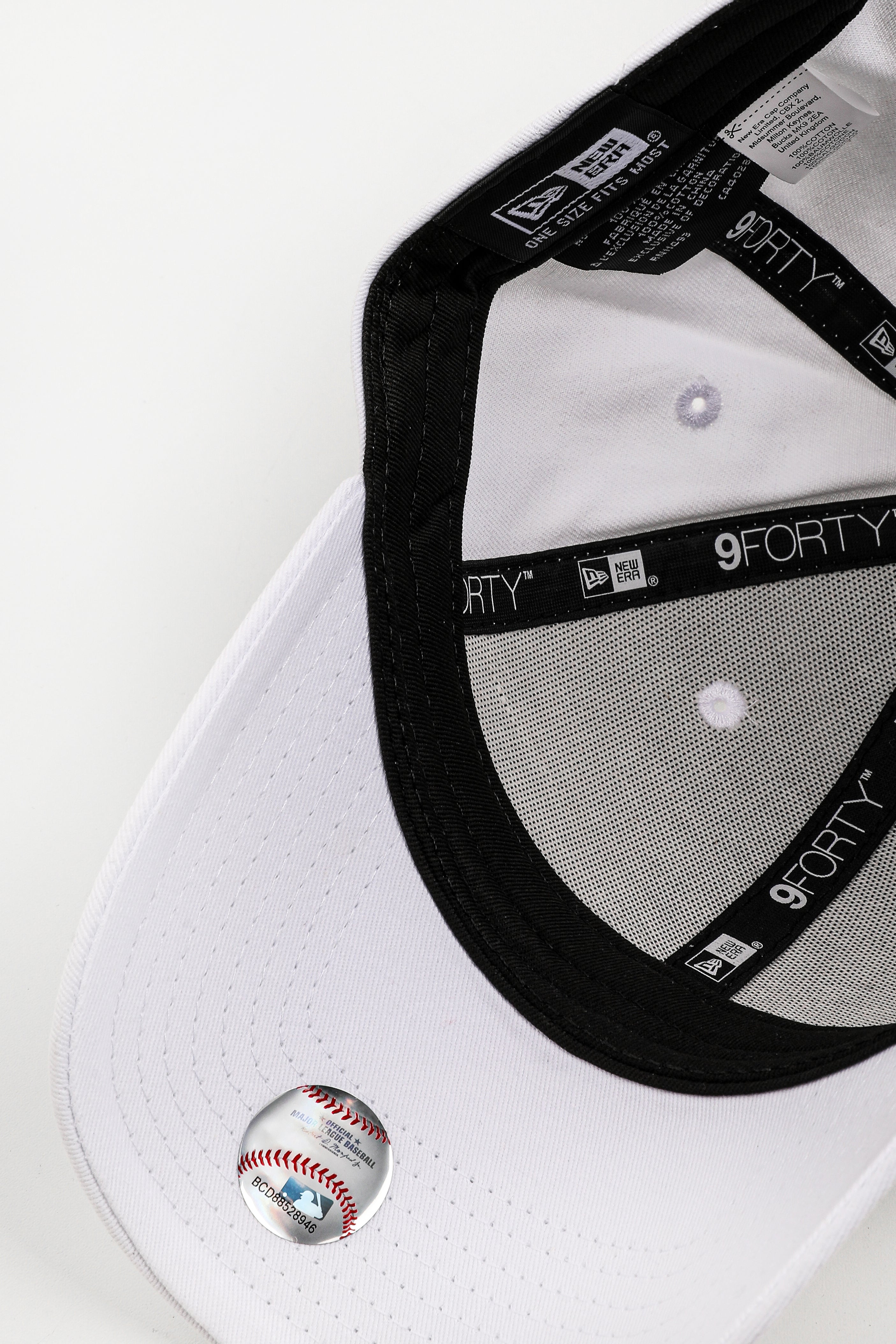 9Forty Cap / Strapback - Weiss