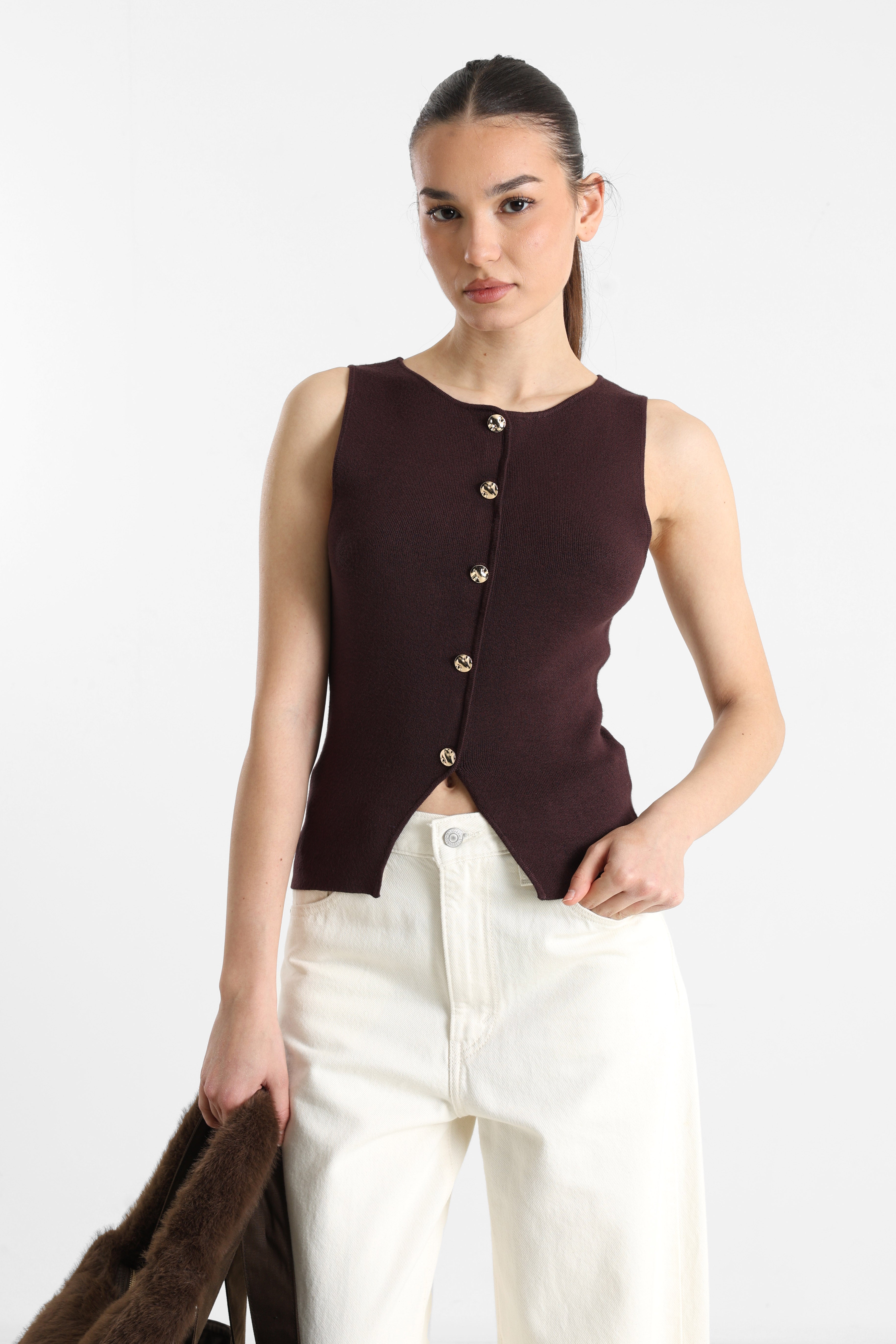 Stricktop - Braun