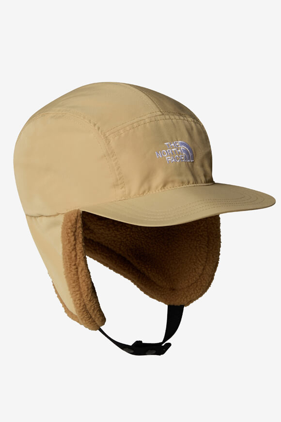 Yumiori gefütterte Trapper cap - Utility Brown + Khaki Stone
