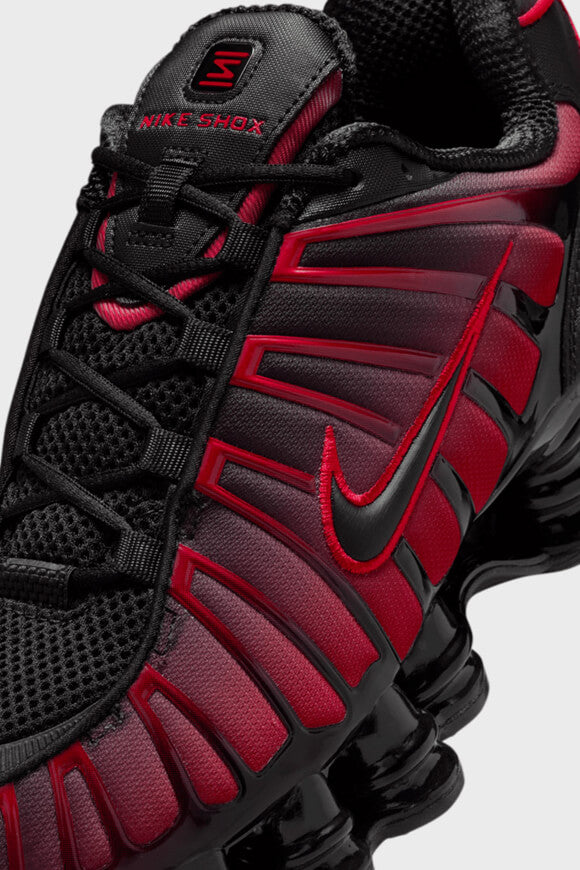 Shox TL Sneaker - University Red + Black