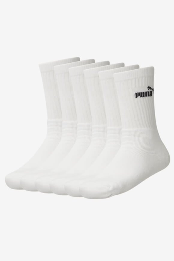 Sechserpack Socken - White