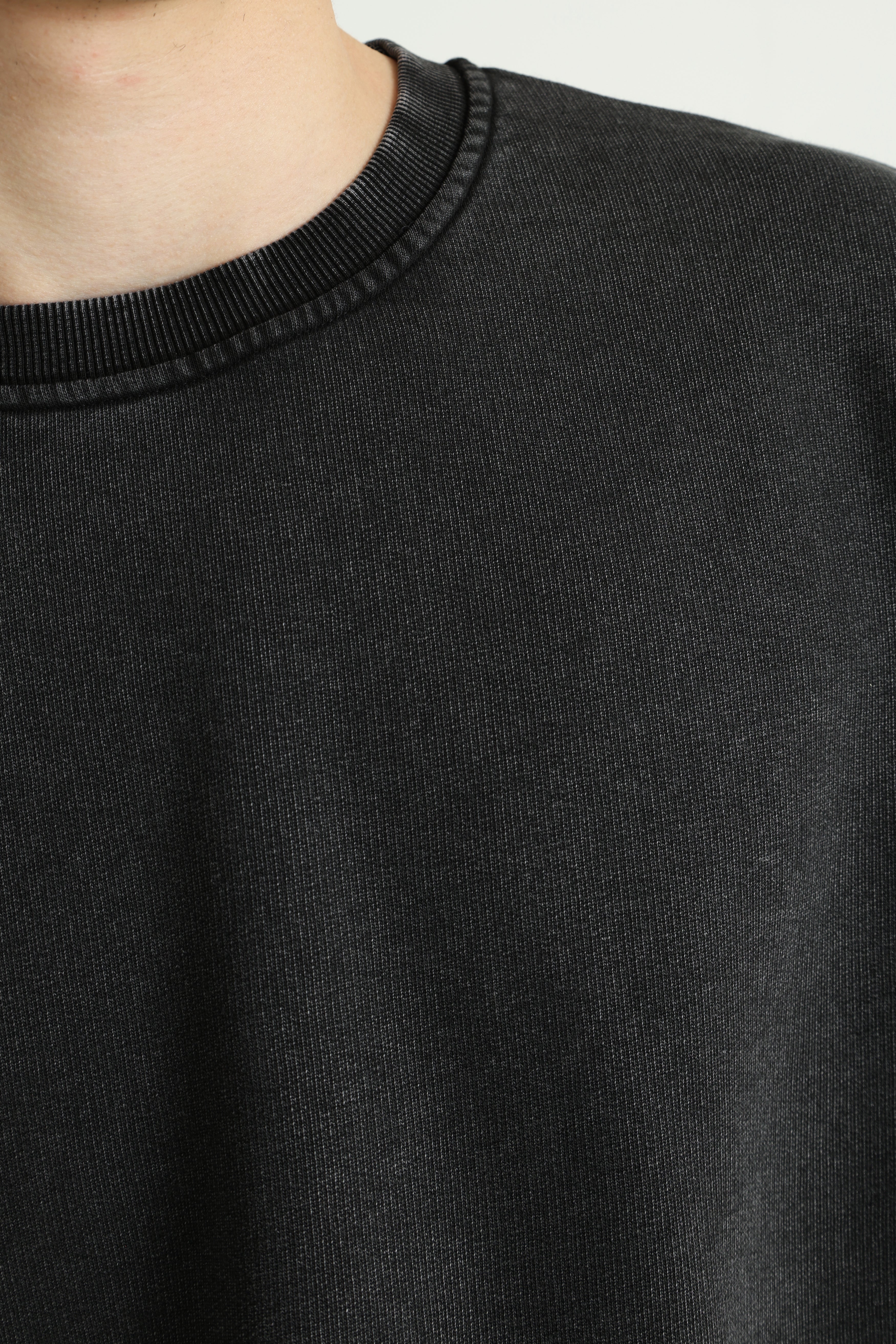 RRSAGE Oversize Sweatshirt - Black