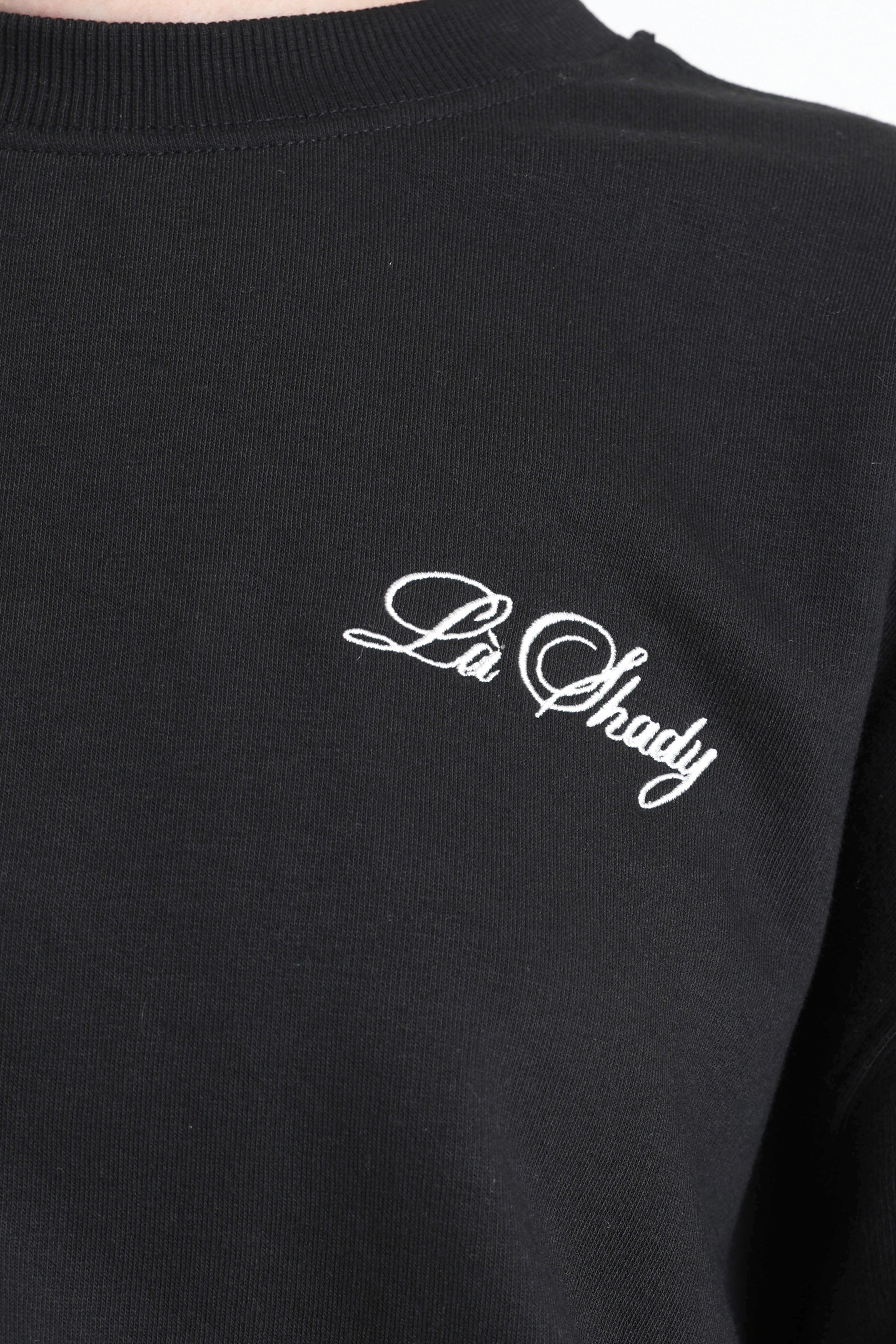 Sweatshirt - Schwarz + Offwhite