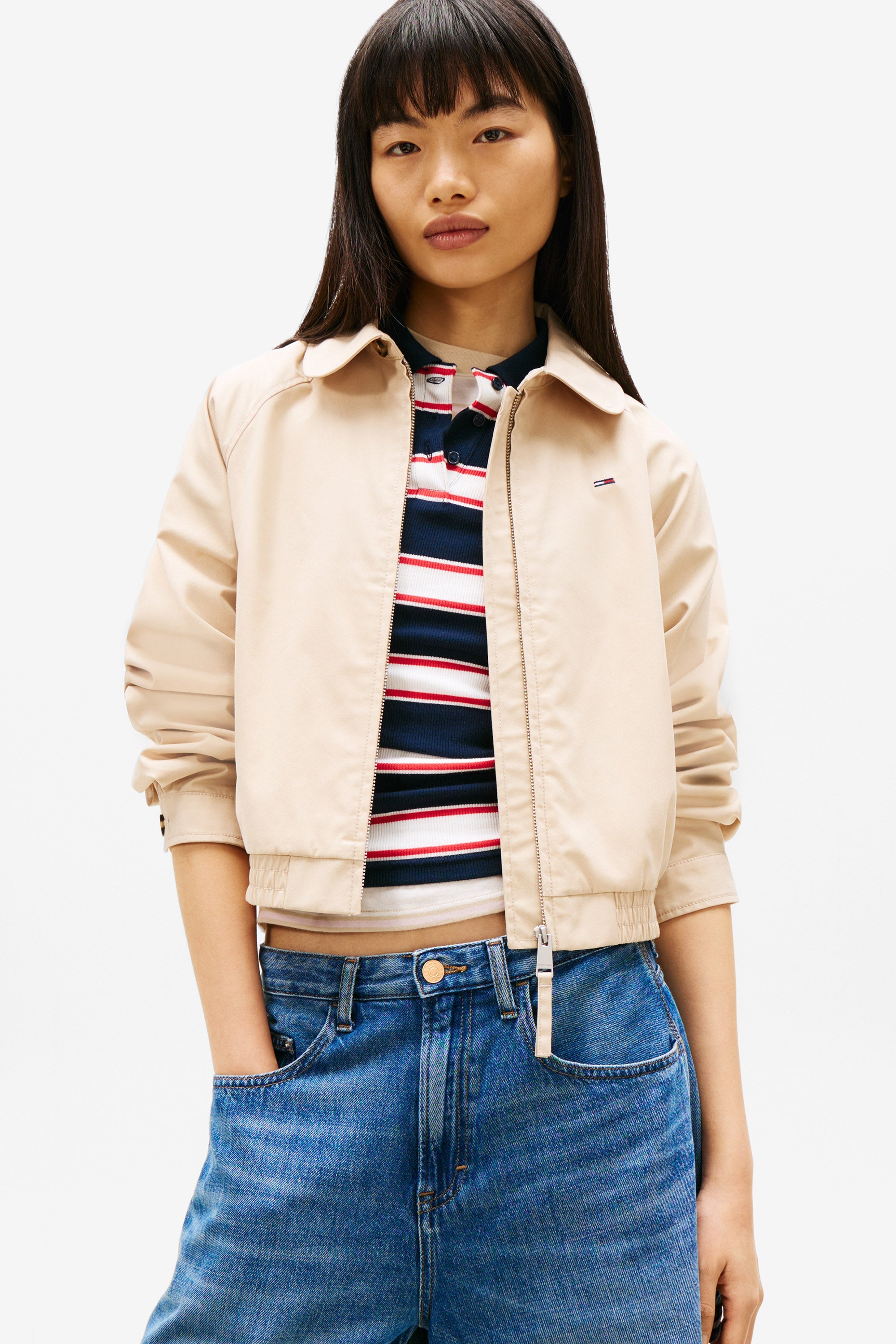 Leichte Jacke - White Clay
