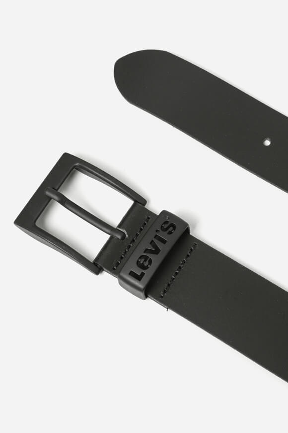 Ledergürtel - Regular Black