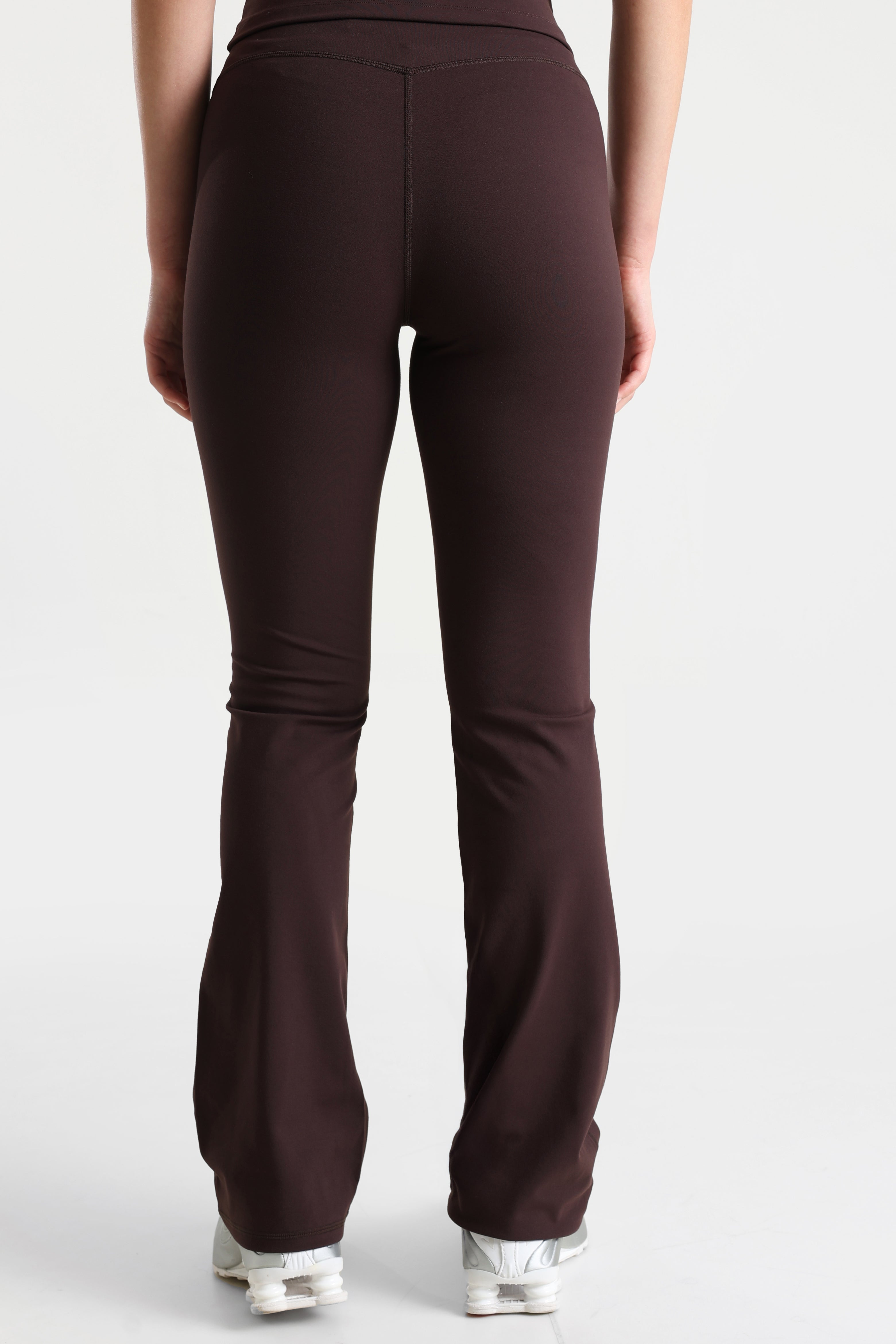 Bootcut Leggings - Dunkelbraun