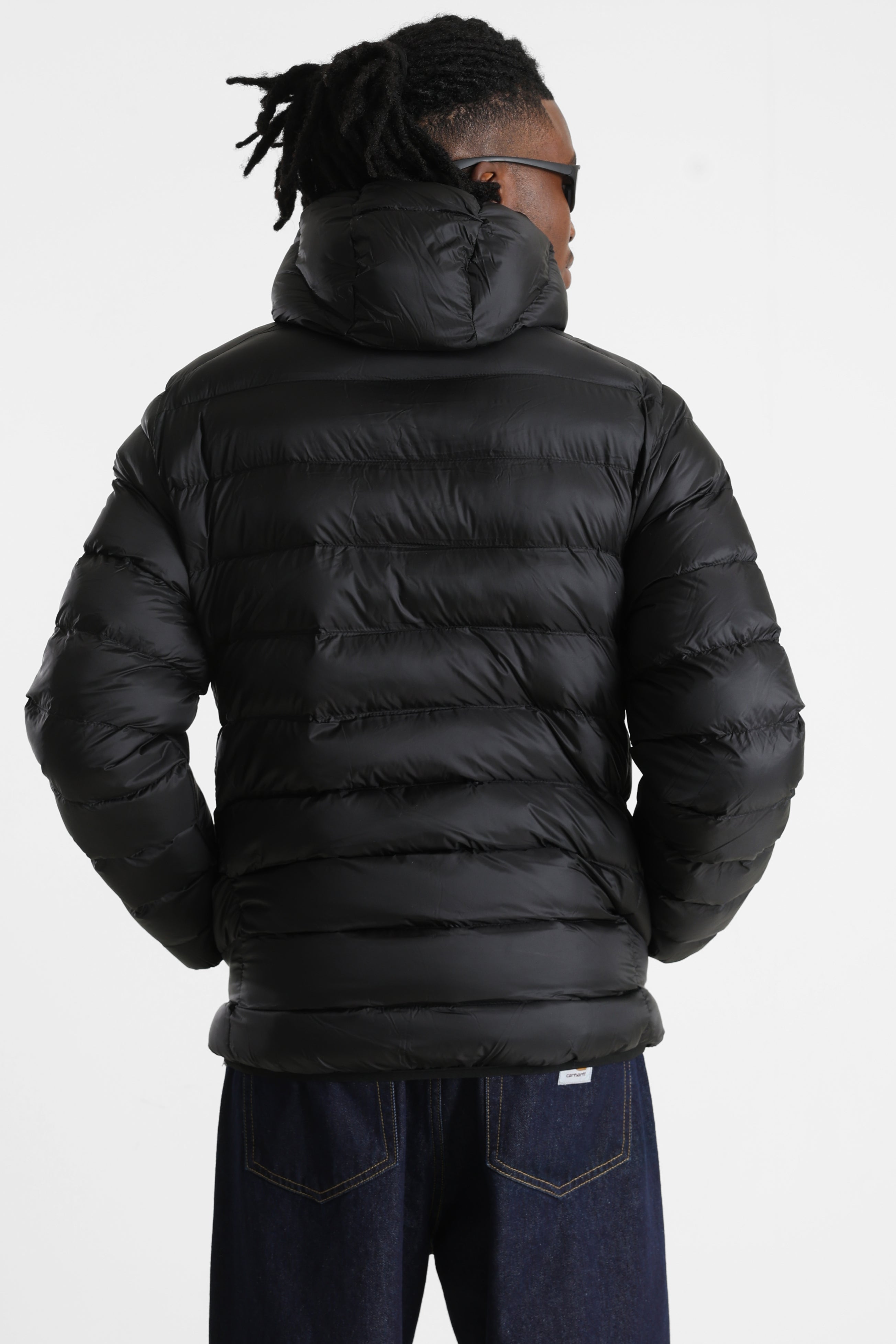 Gesteppte Jacke - Black