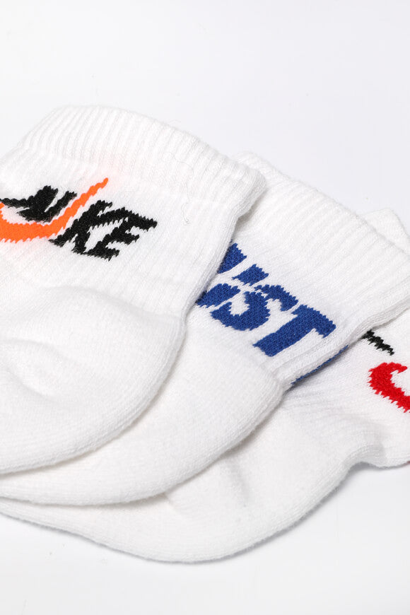 Dreierpack Socken - Weiss
