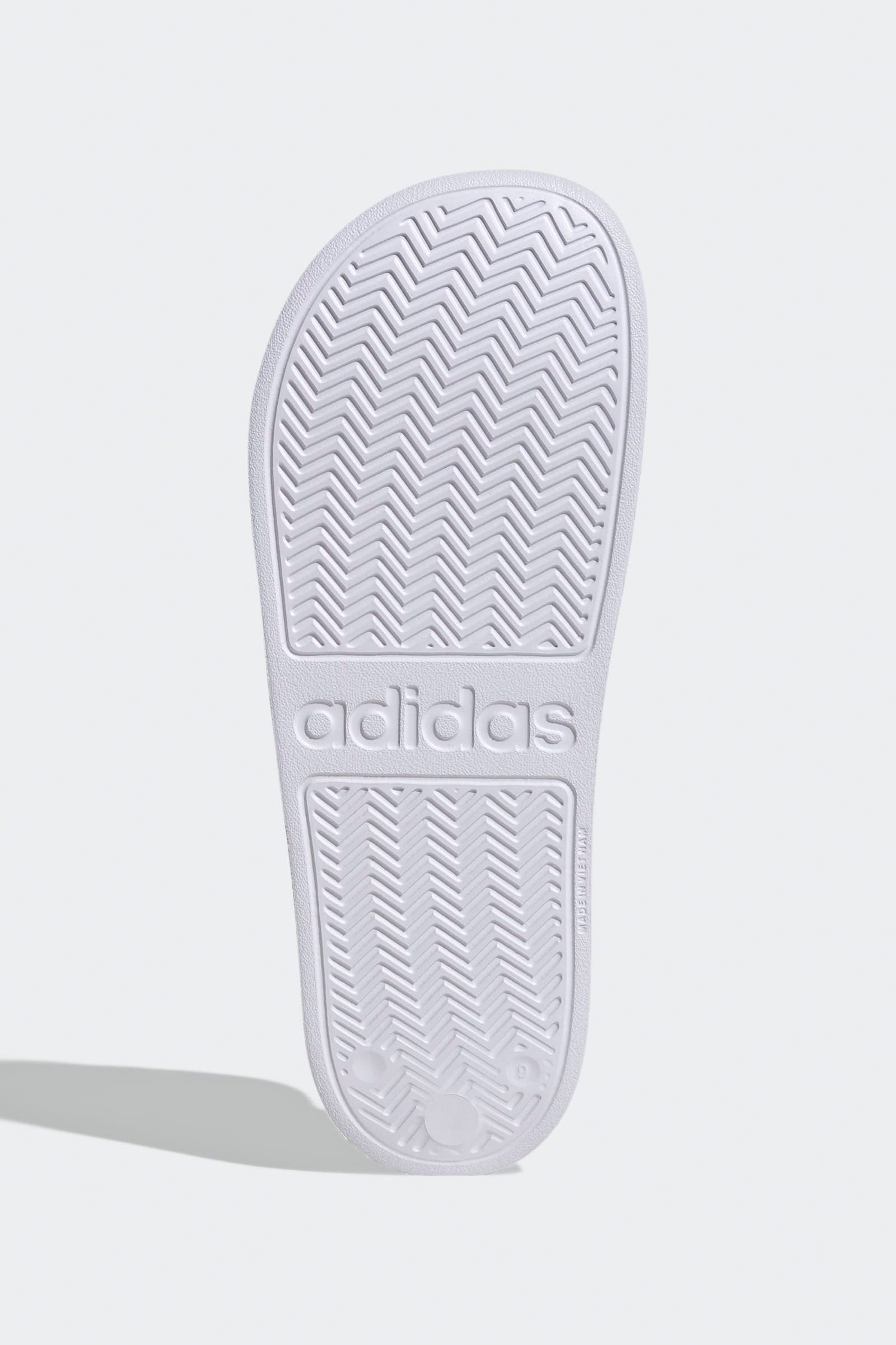Adilette Real Madrid Pantoletten - Cloud White + Light Solid Grey