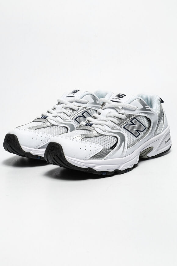 P 530 Core Kids Sneaker - White + Silver