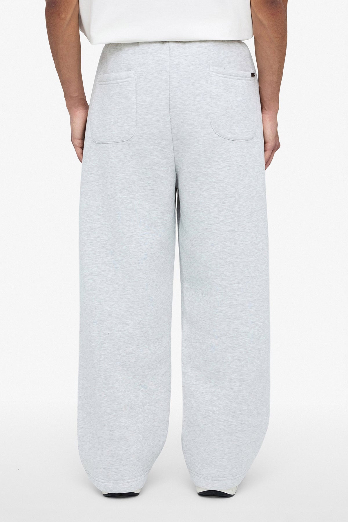 Puff Coeur Sweathose - Light Grey Heather