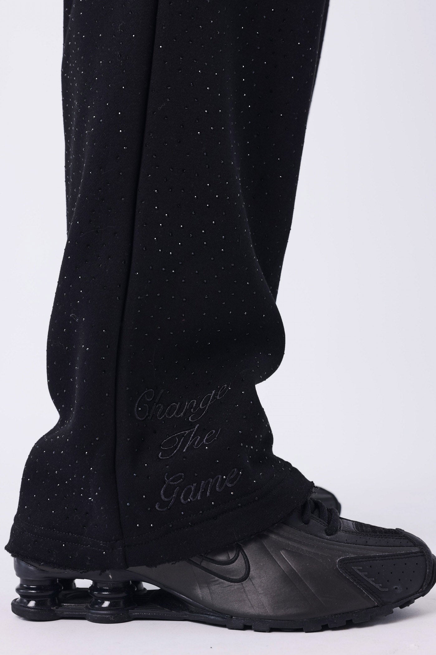 Sweathose mit Strass - Black