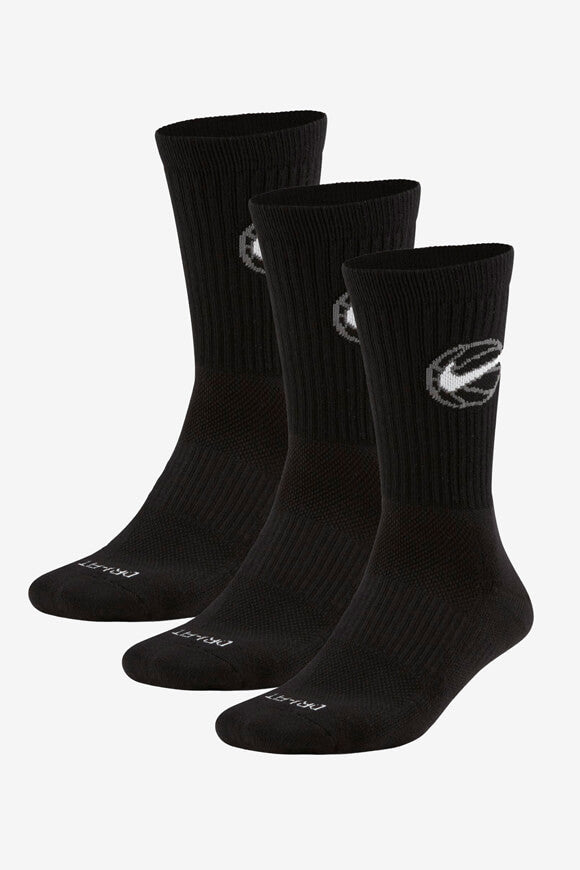 Dreierpack Socken - Schwarz
