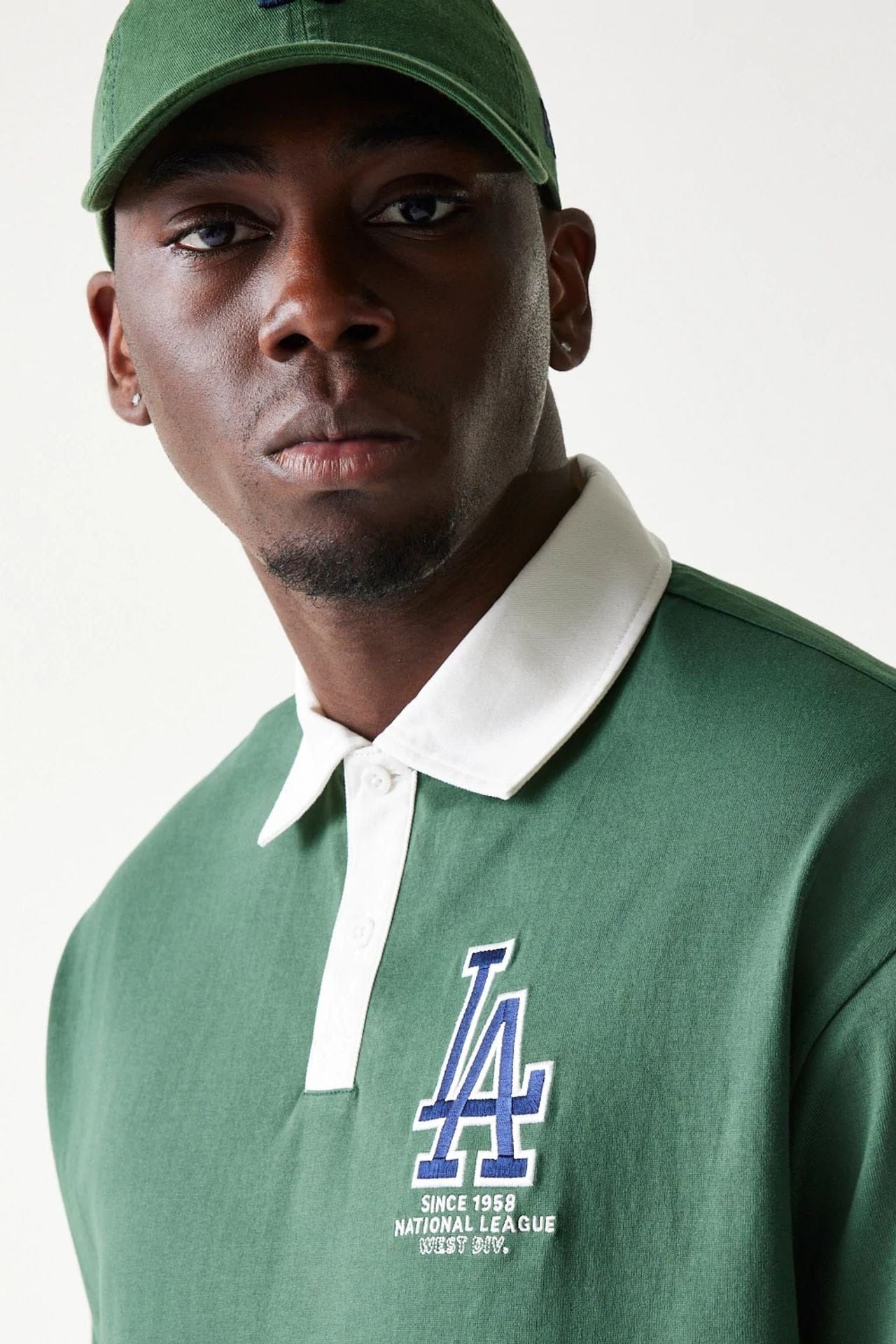 Oversize Poloshirt - Dark Green