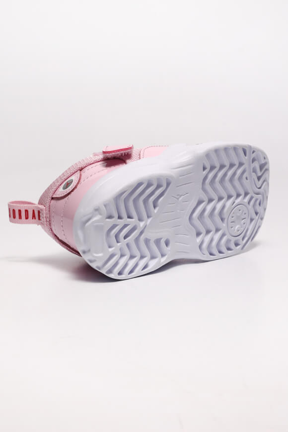 Jordan Max Aura 6 Baby Sneaker - Pink Foam + Fire Red