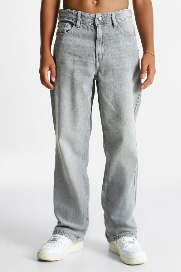 NKMYRAN Straight Fit Jeans - Light Grey Denim