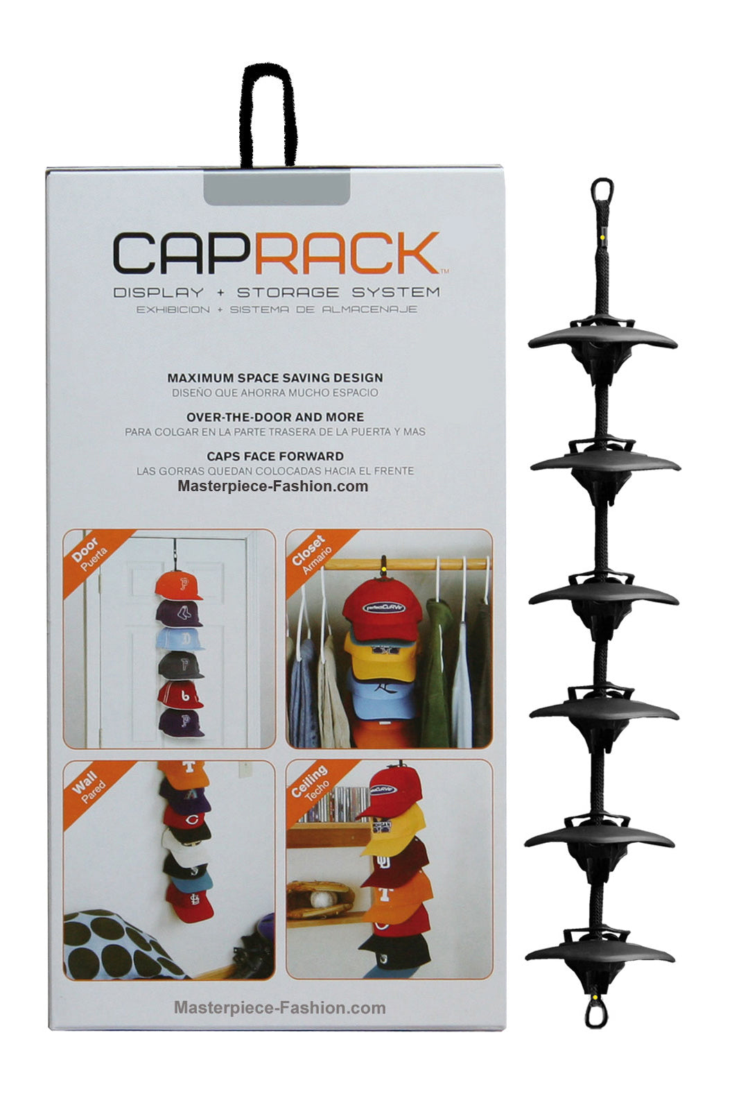 Cap-Halter - Schwarz