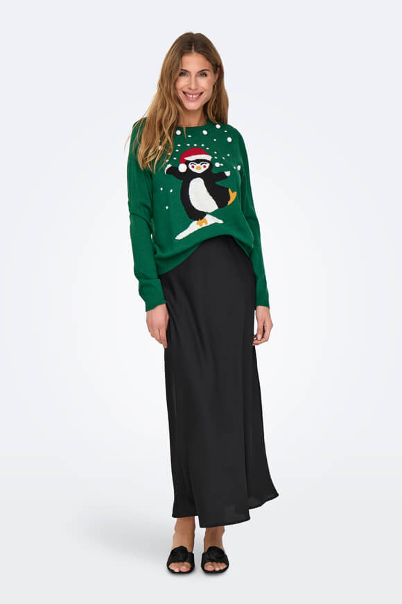 Weihnachtsstrickpullover - Green Jacket