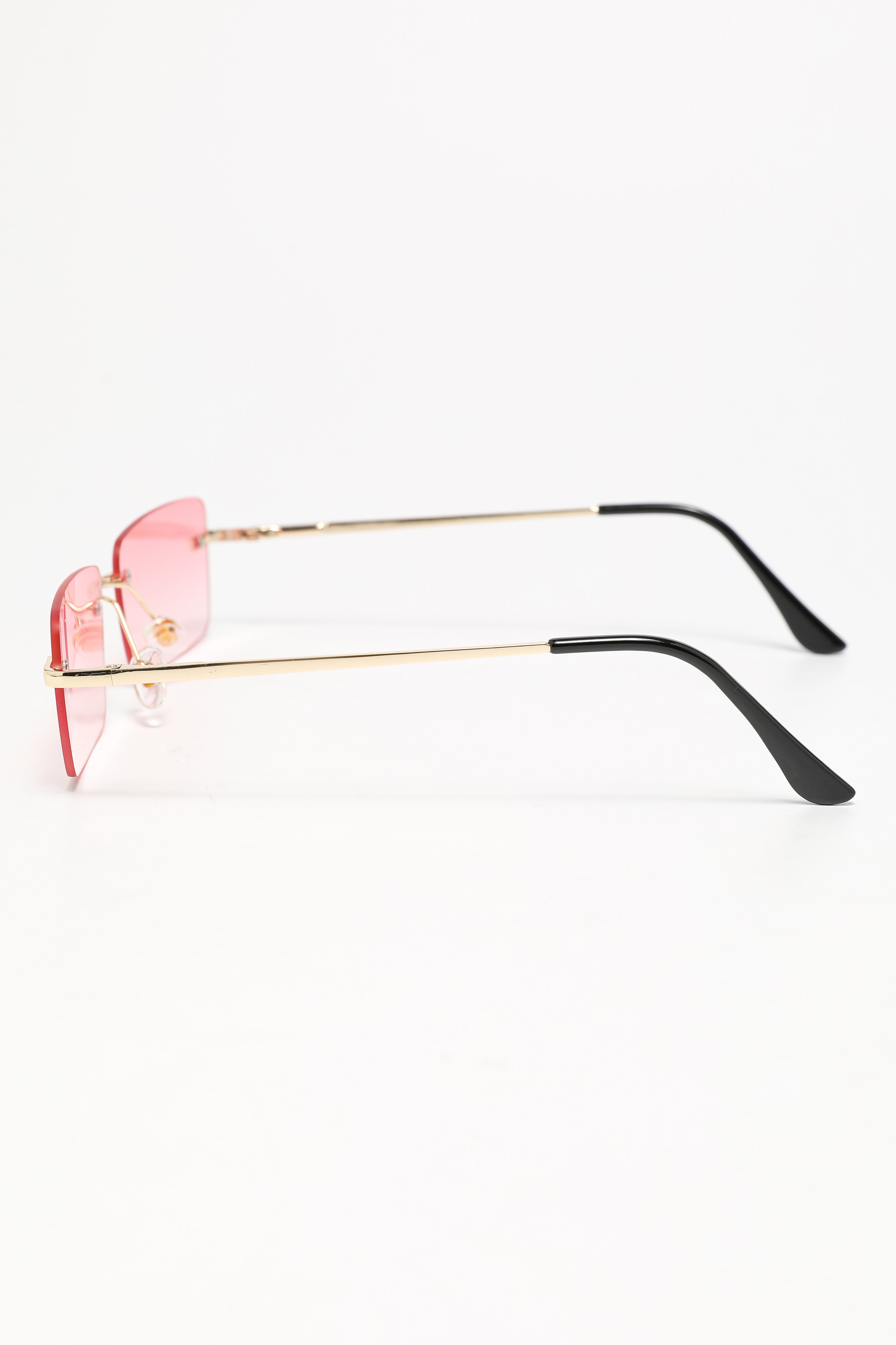 Brille - Gold + Pink