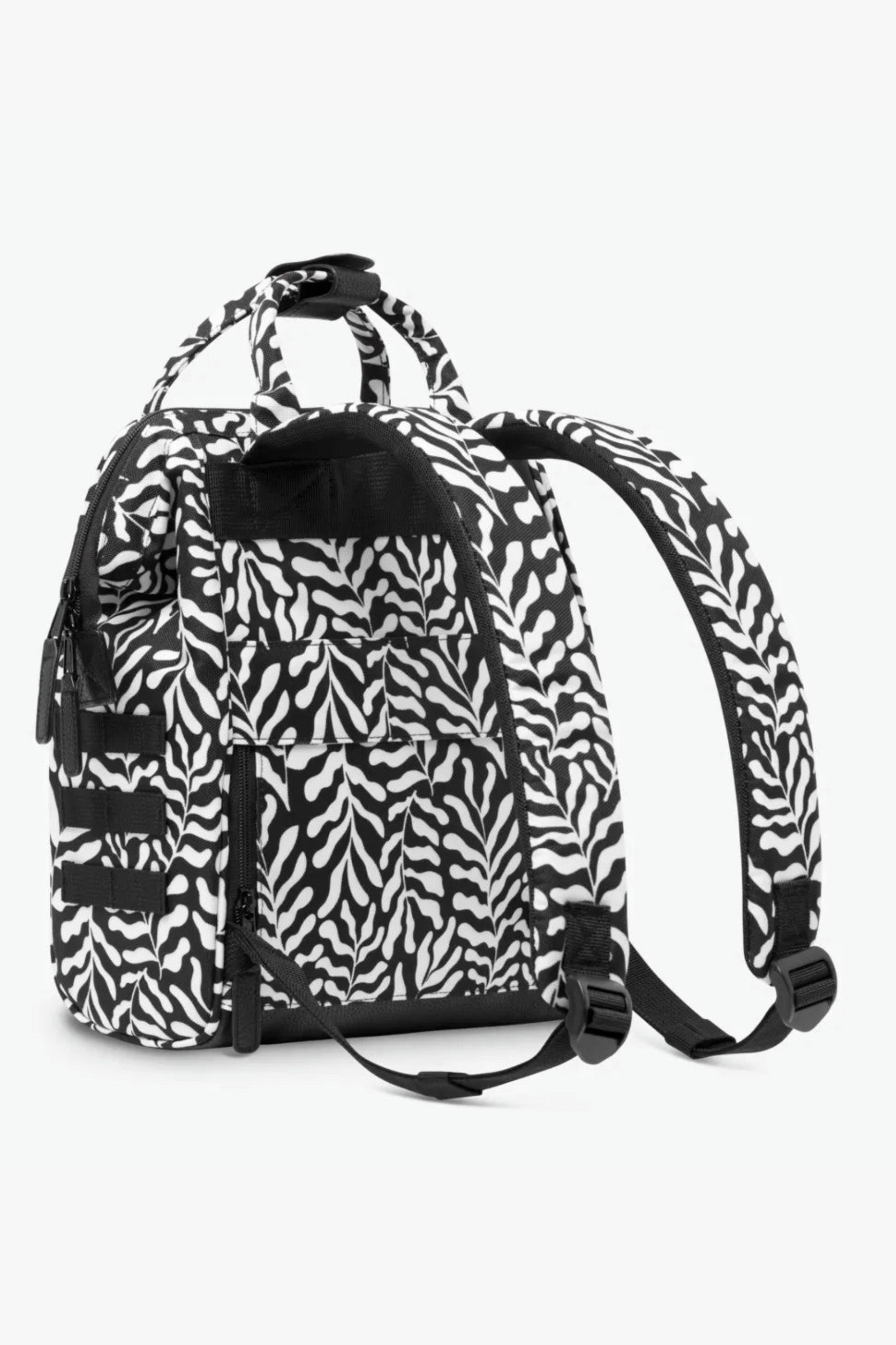 Luanda Rucksack 12L - Black + White