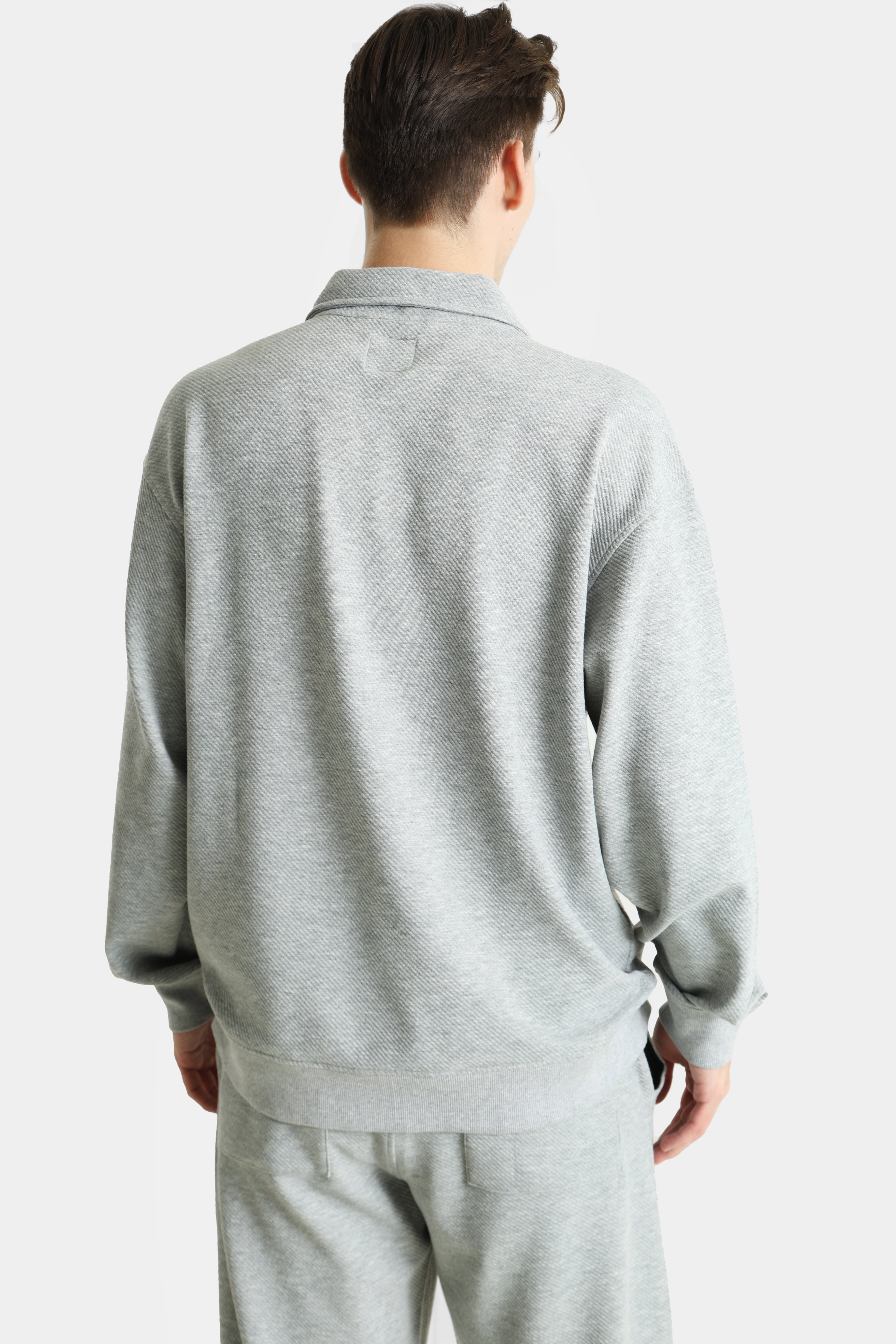 RRLEE Trainingsjacke - Light Grey Melange