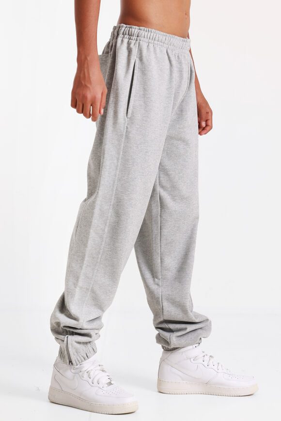 Sweathose - Grau meliert