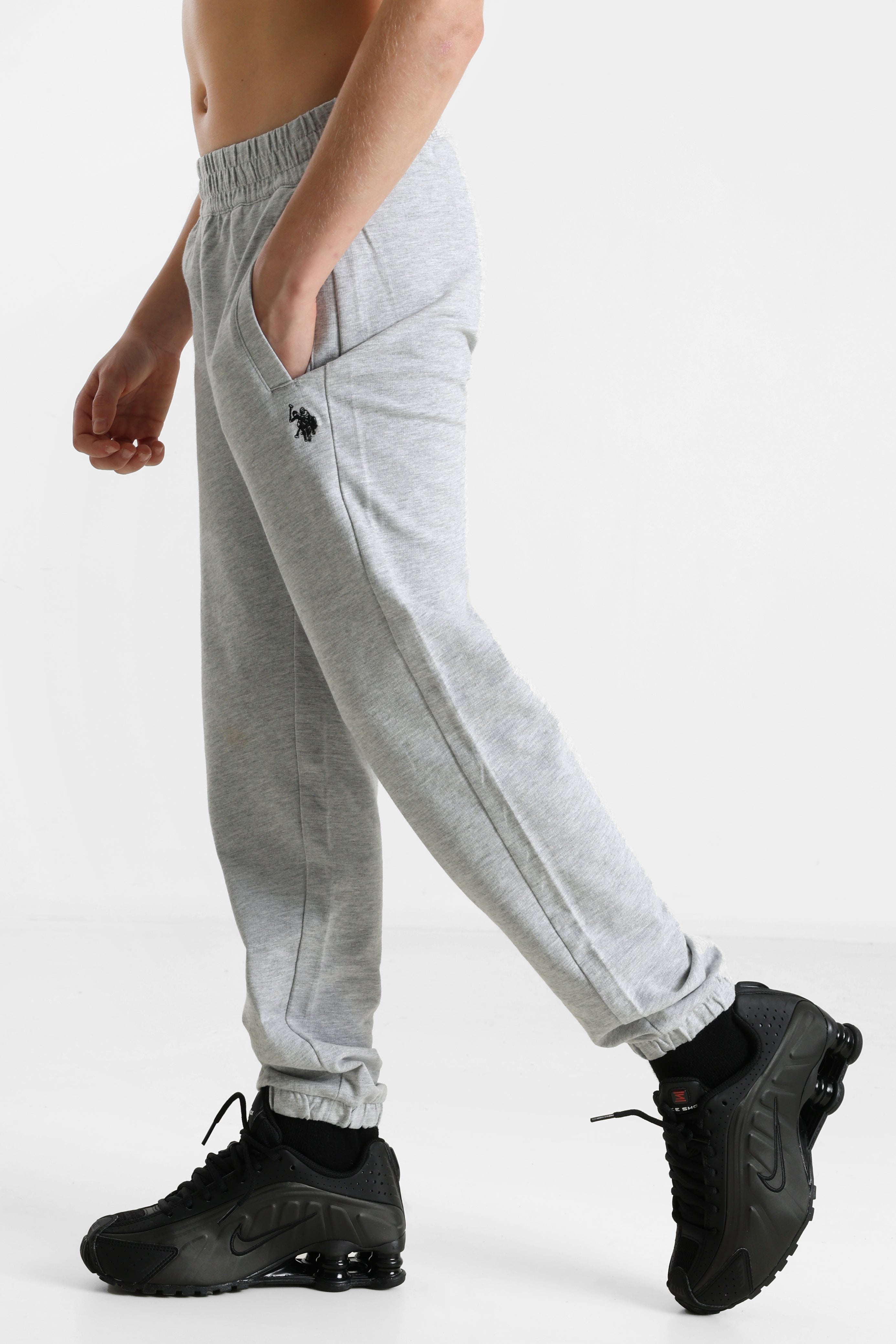 Rafe Sweathose - Light Grey Heather