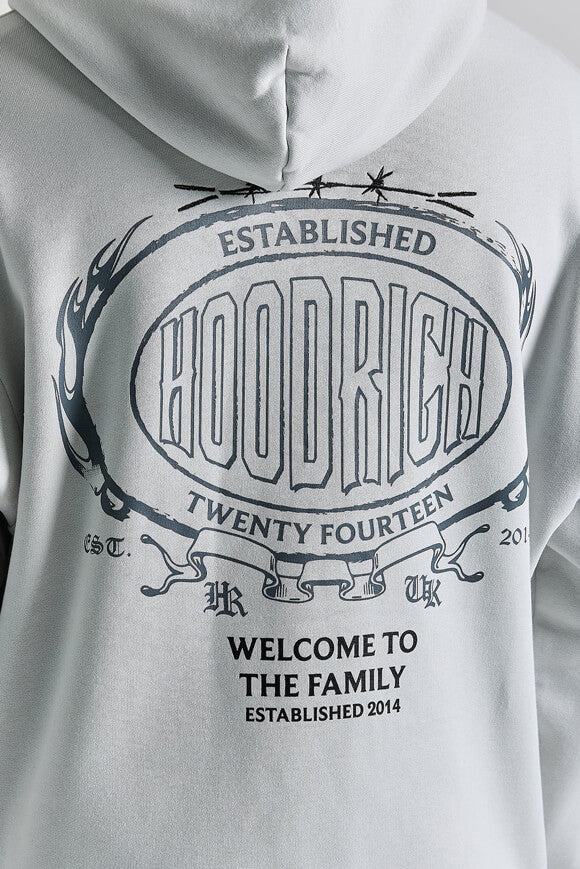 Oversize Kapuzensweatshirt - Dawn Blue