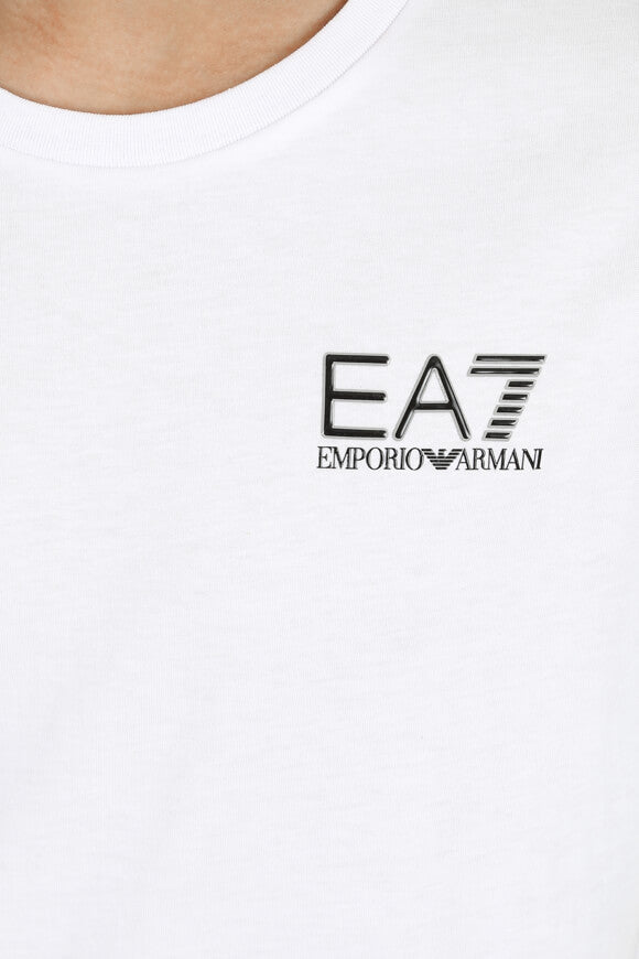 Train Core ID T-Shirt - White + Black