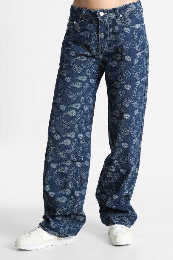 Baggy Jeans - Dunkelblau Denim