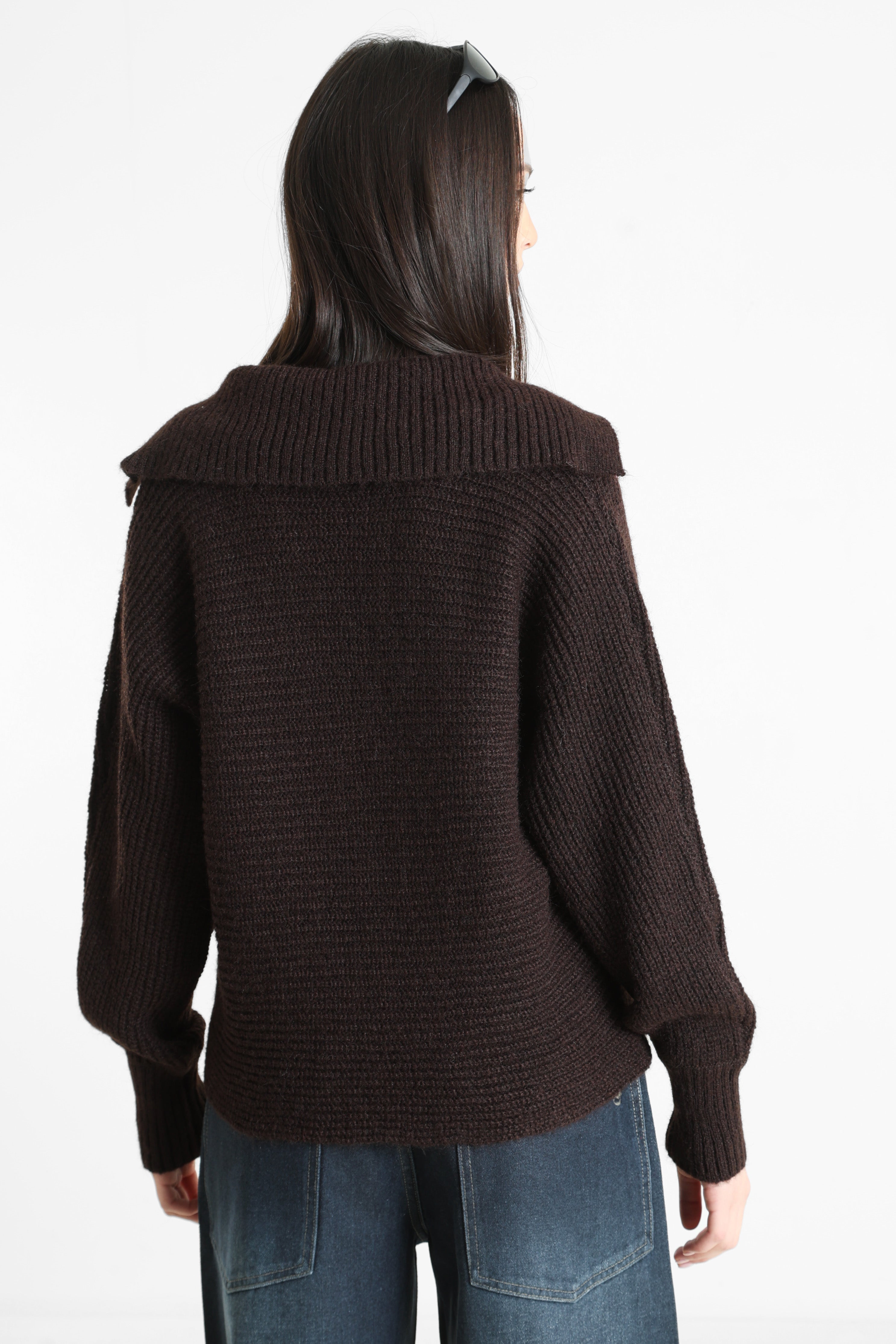 ONLMALLY Strickpullover - Chocolate Torte