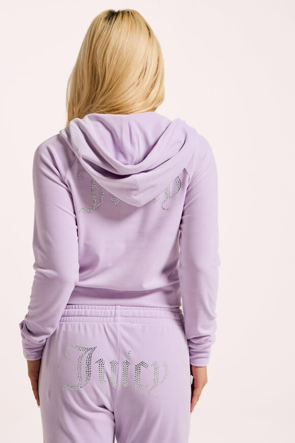 Madison Samt Crop Jacke - Pastel Lilac
