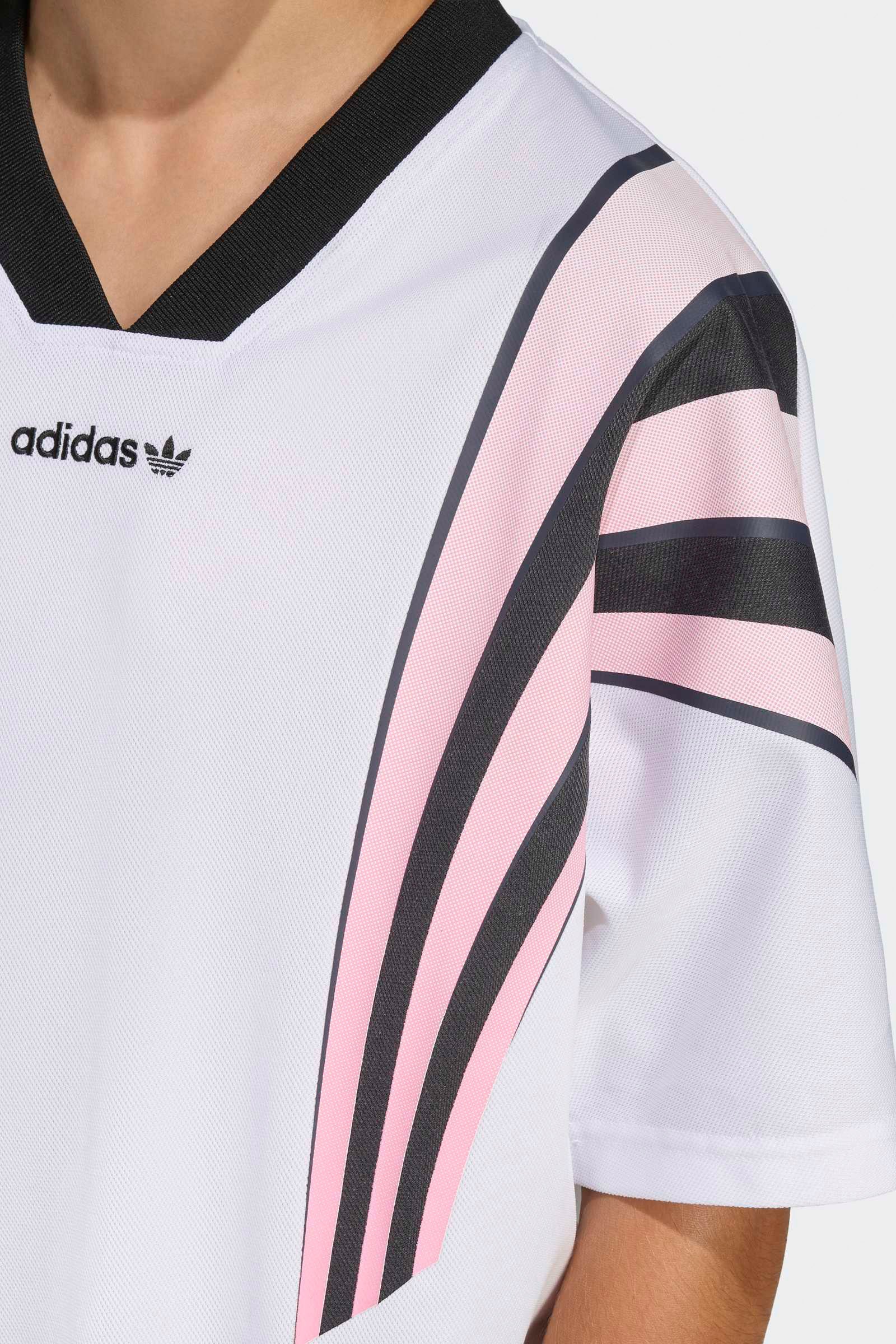 Oversize T-Shirt - White + Bliss Pink