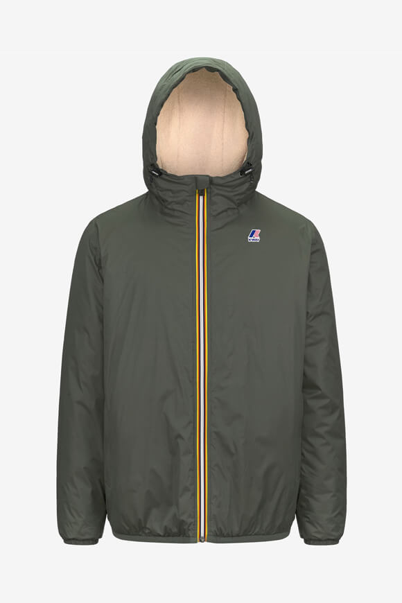 Le Vrai 4.0 Claude Orsetto Gefütterte Jacke - Green Blackish