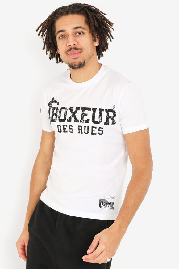 T-Shirt - White + Black