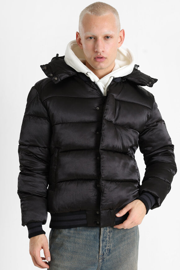 Puffer Bomberjacke - Black