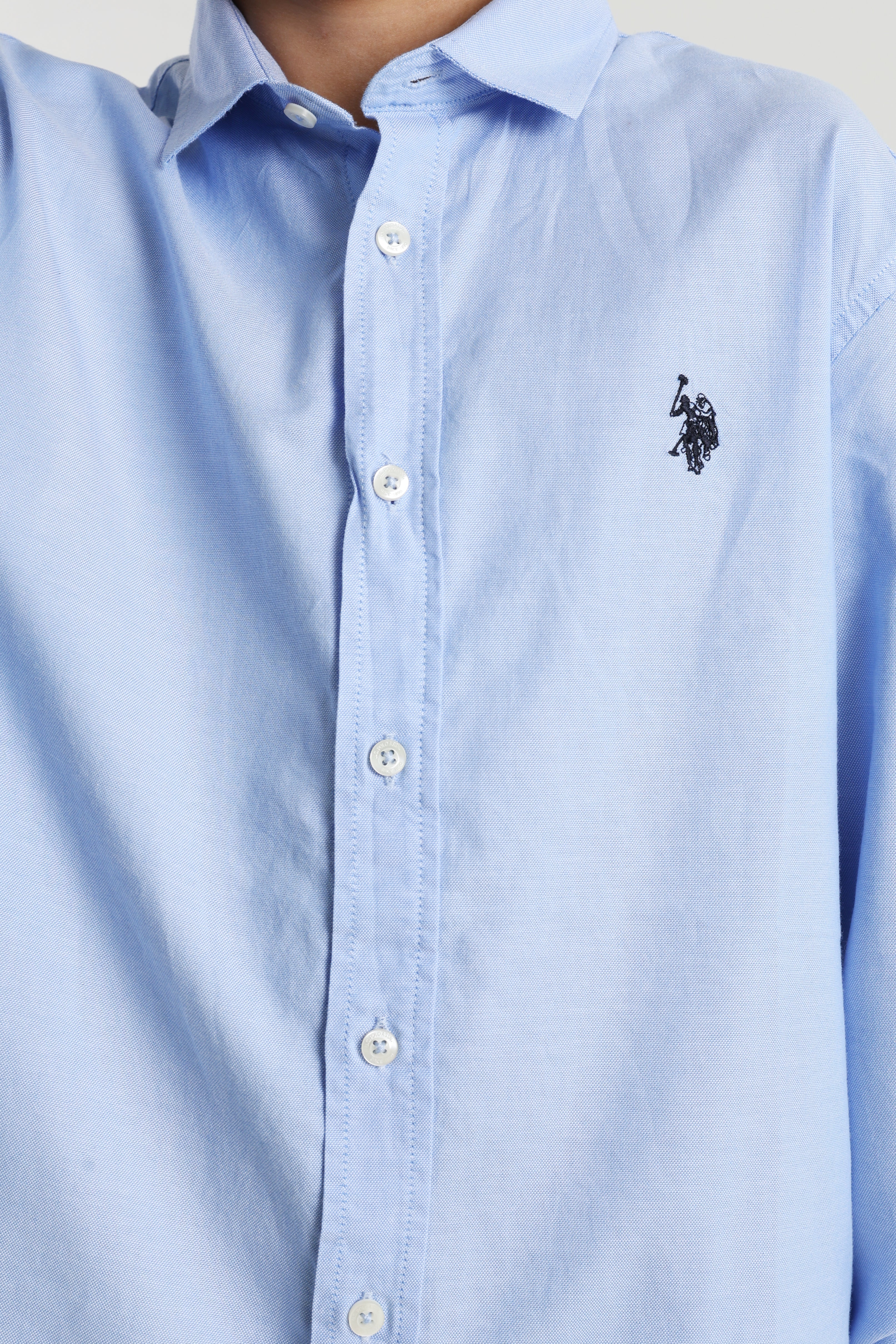 Time Hemd - Light Blue
