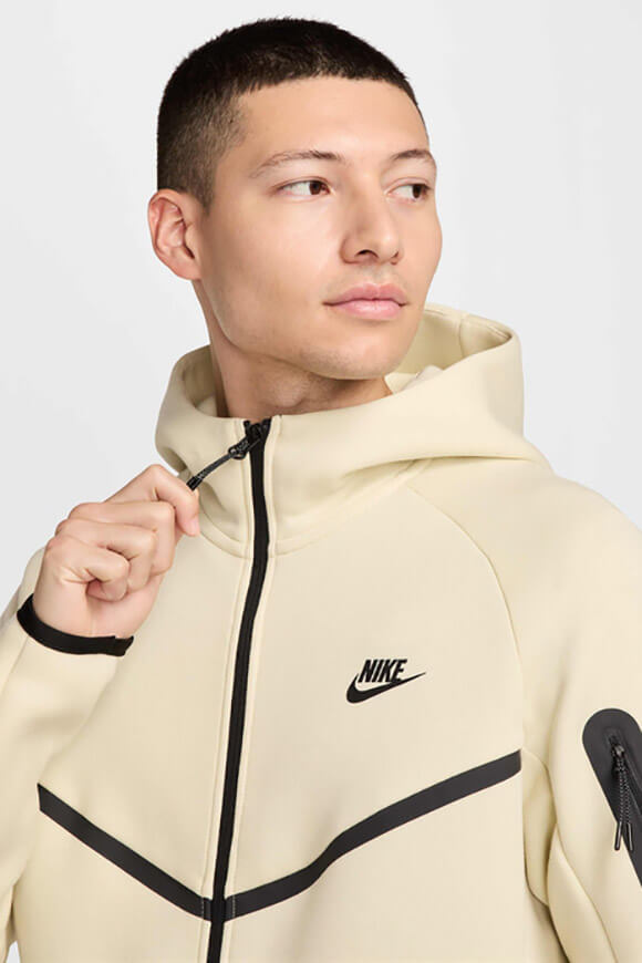 Sportswear Tech Fleece Kapuzensweatjacke - Light Khaki