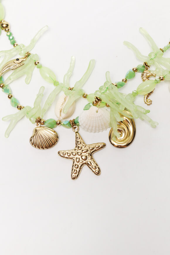 Halskette - Light Green