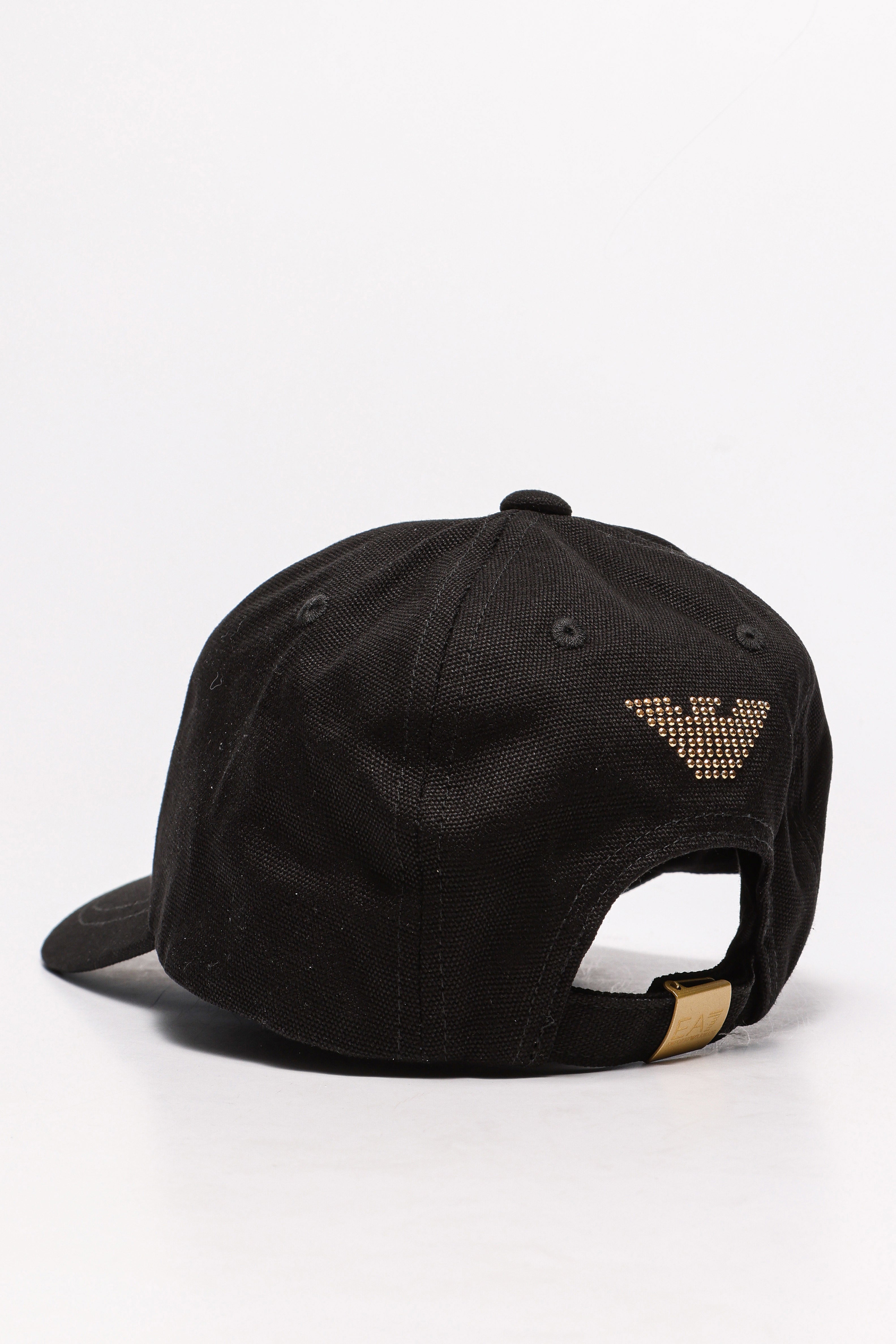 Strapback Cap - Black