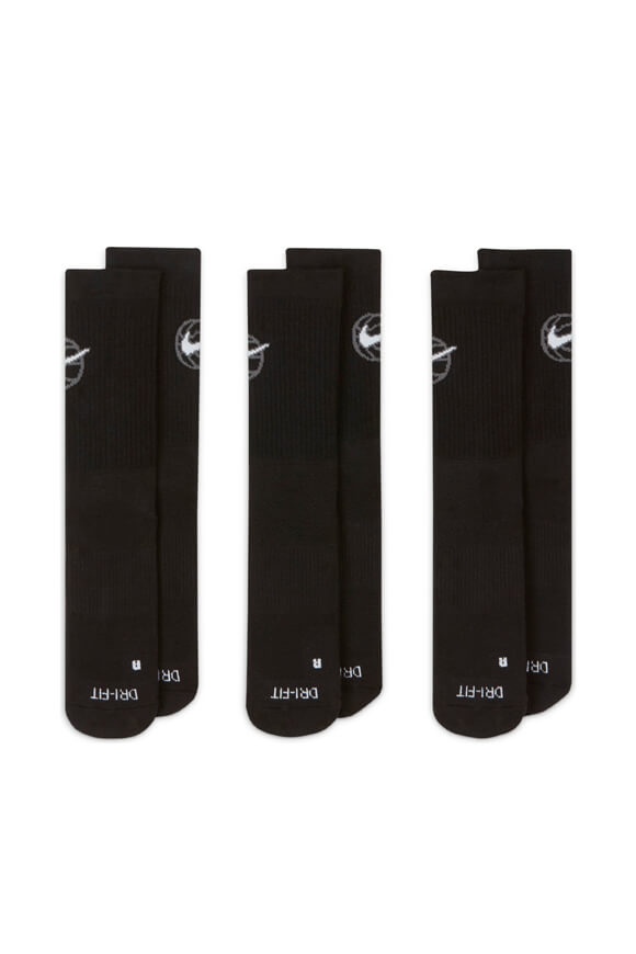 Dreierpack Socken - Schwarz