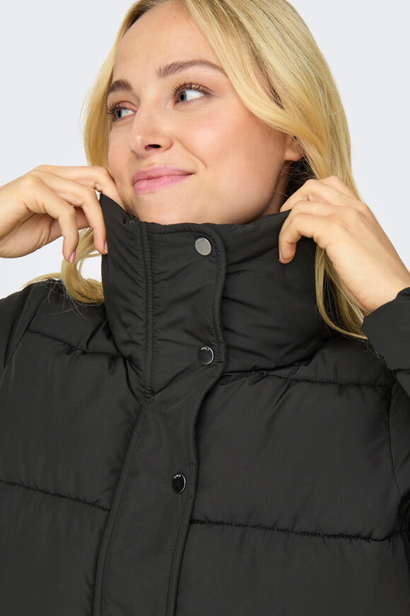 Newcool Crop Pufferjacke - Black