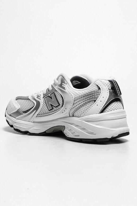 P 530 Core Kids Sneaker - White + Silver