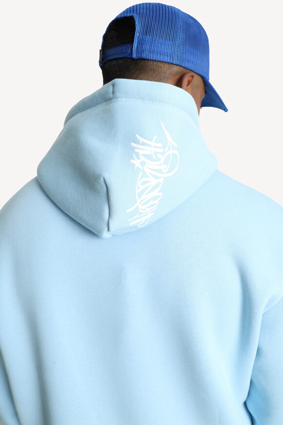 Oversize Kapuzensweatshirt - Clear Sky