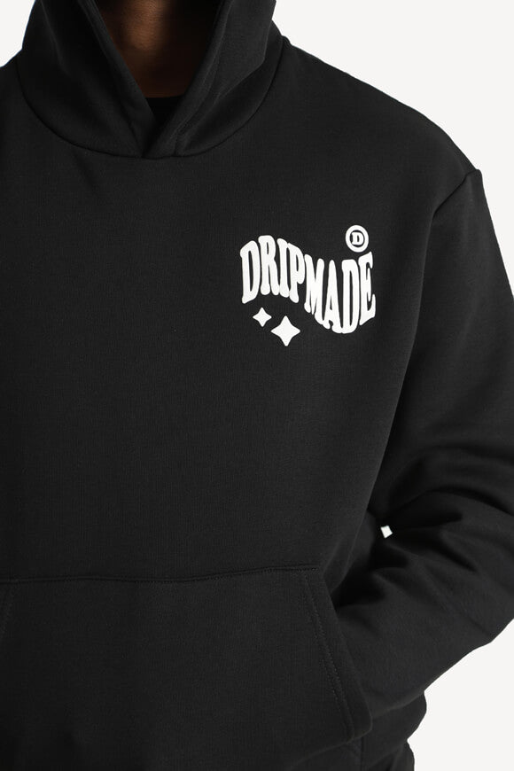 Kapuzensweatshirt - Jet Black